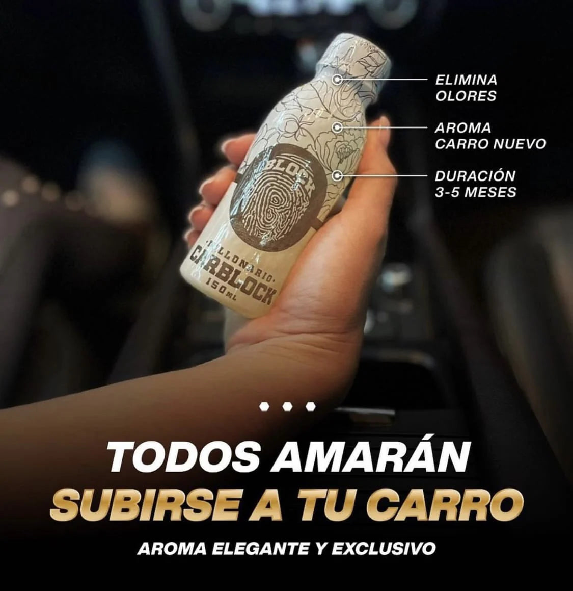 Perfume Para Auto Larga Duración